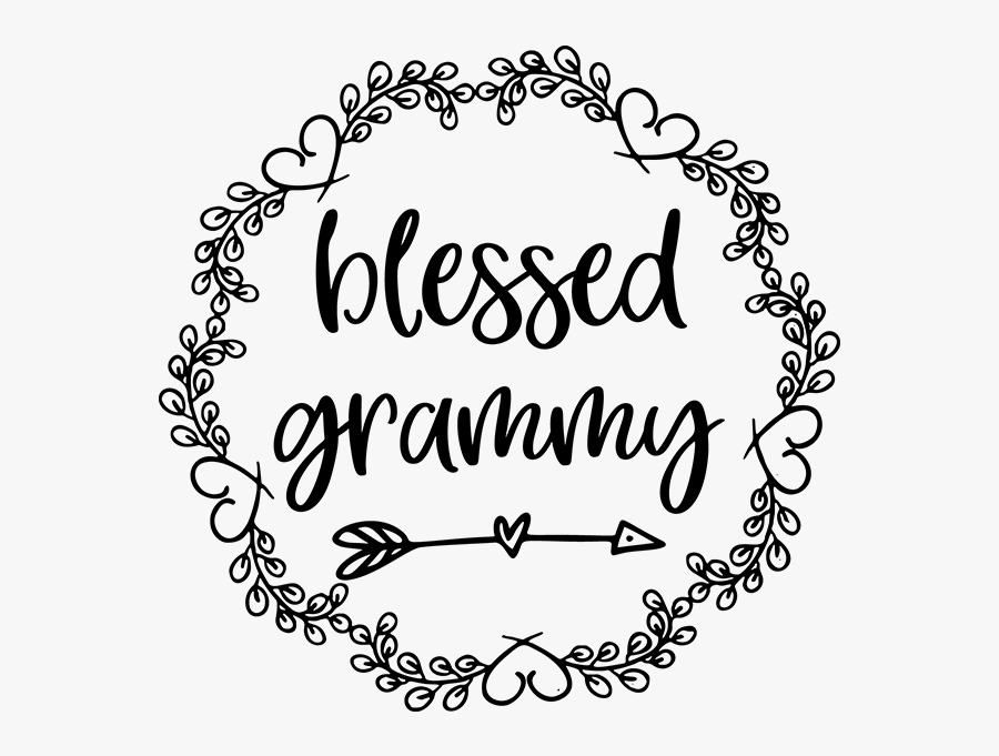 Granny Word Art, Transparent Clipart
