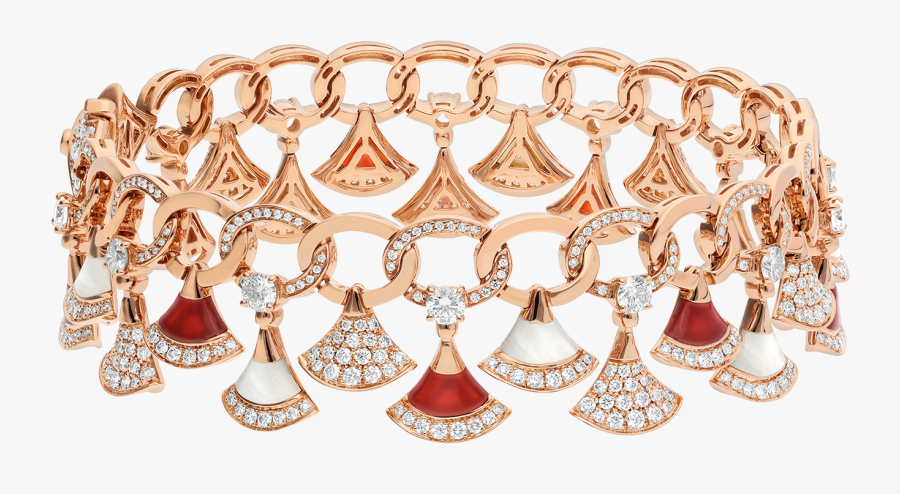 Bvlgari Bracelet Diamond Diva, Transparent Clipart