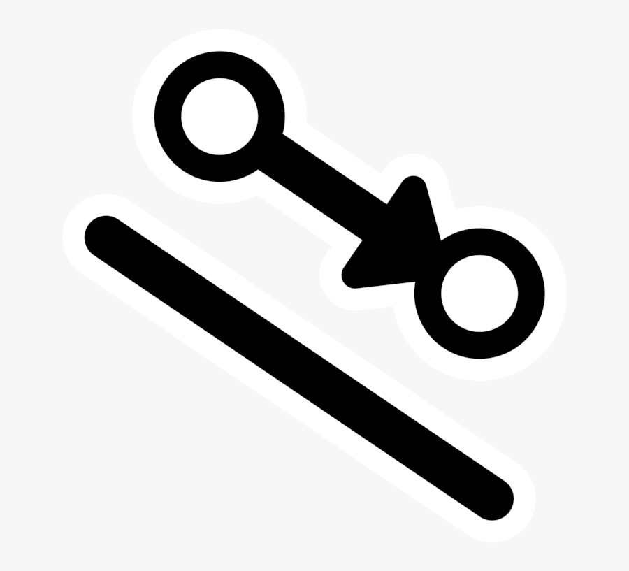 Hardware Accessory,line,black And White - Clip Art, Transparent Clipart