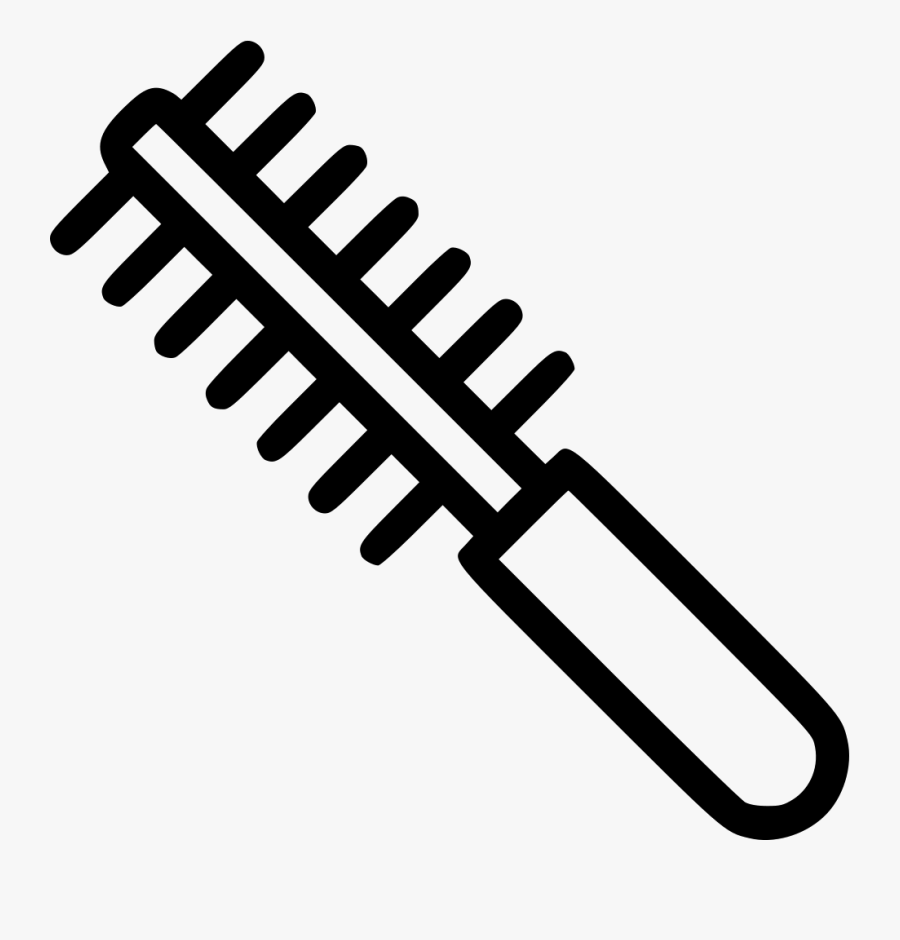 Curly Hair Comb - Comb, Transparent Clipart