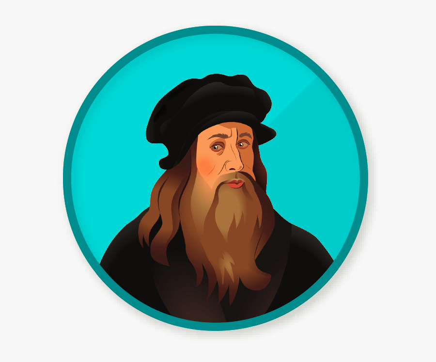 Leonardo Da Vinci Clipart Transparent, Transparent Clipart