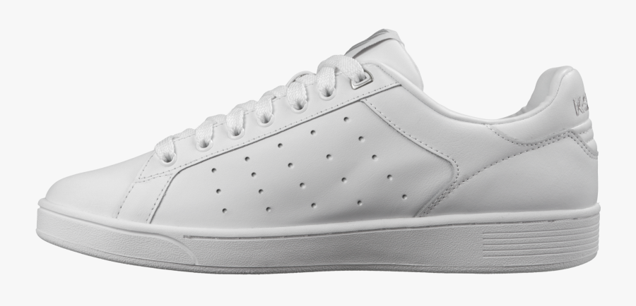 Clip Art All White K Swiss - Skate Shoe, Transparent Clipart