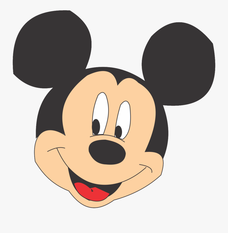 Mickey Face Png - Mickey Mouse Vector Png, Transparent Clipart