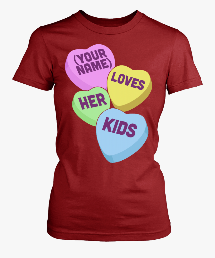Candy Hearts Kids - Active Shirt, Transparent Clipart