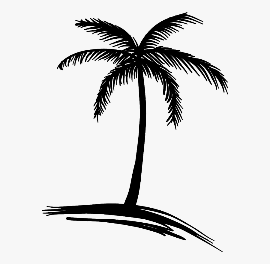 Logo Drawing Beach - Beach Png Clipart Black, Transparent Clipart