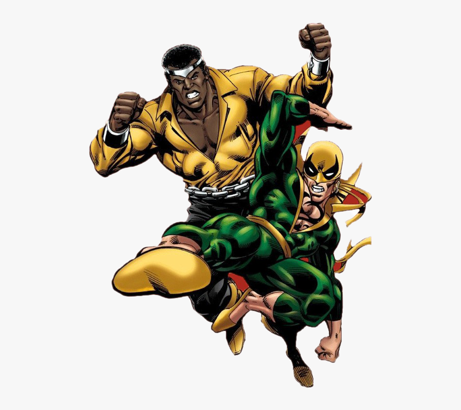 Iron Fist Background Png Image - Power Man And Iron Fist, Transparent Clipart
