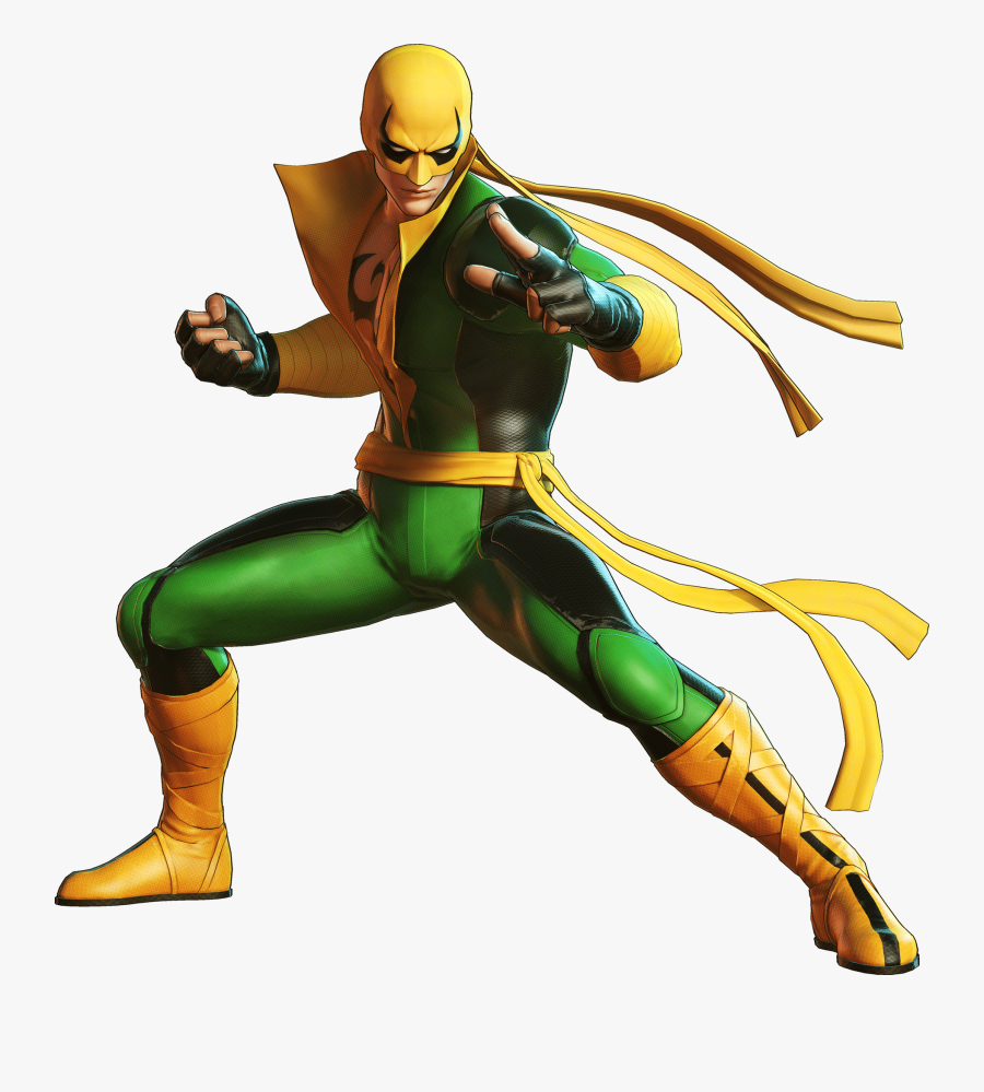 Iron Fist Transparent Image - Marvel Ultimate Alliance 3 Iron Fist, Transparent Clipart