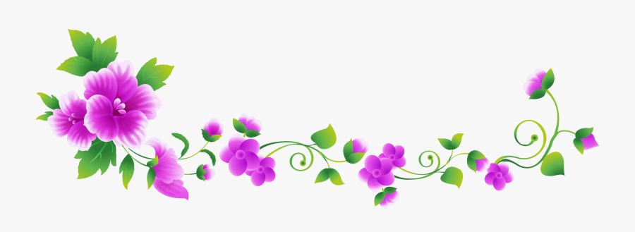 Flower Clip Art - Clip Art Flower Line, Transparent Clipart