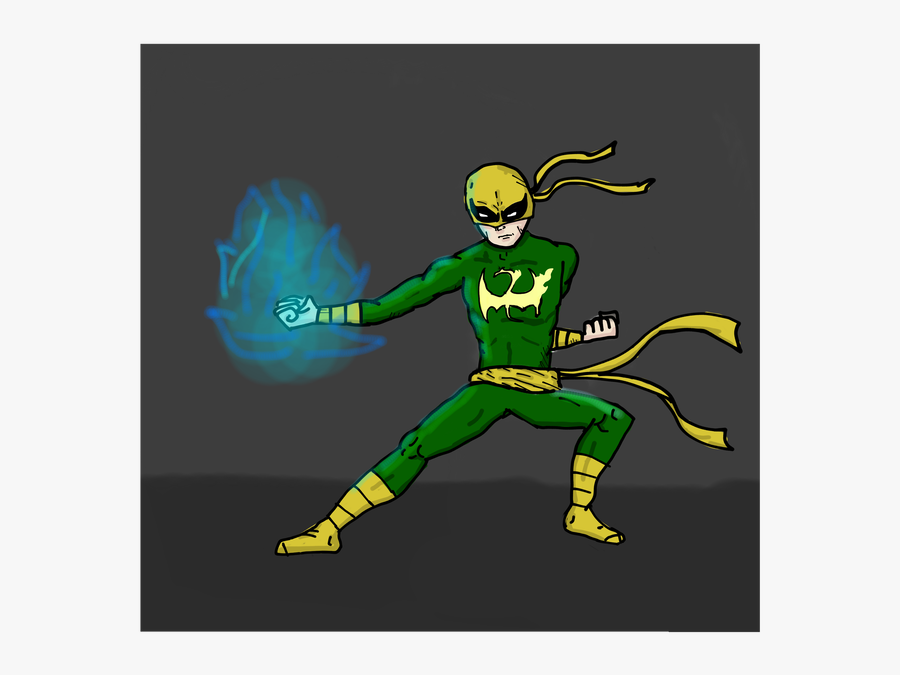 Iron Fist Drawing - Illustration, Transparent Clipart