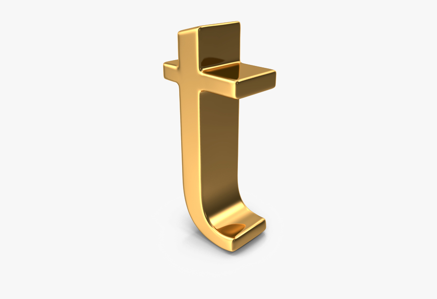 Letter T Png Pic - Letra T Png Dorada, Transparent Clipart