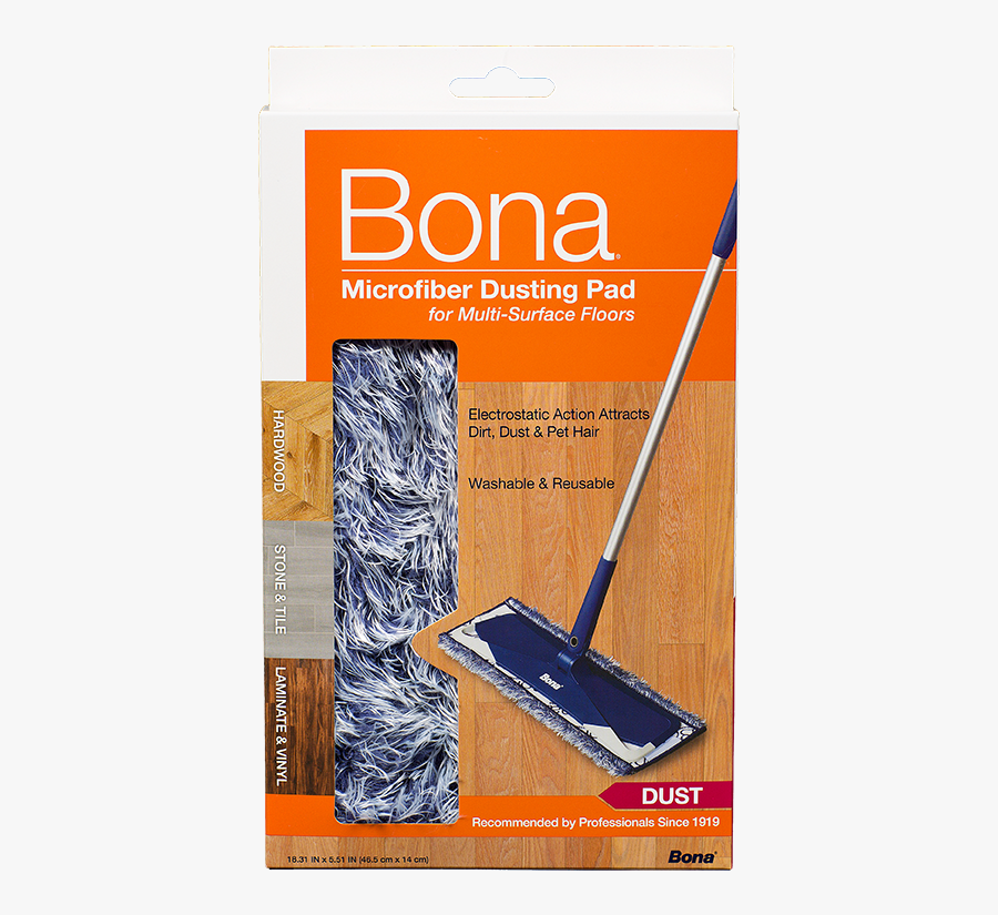 Bona Microfiber Dusting Pad, Transparent Clipart