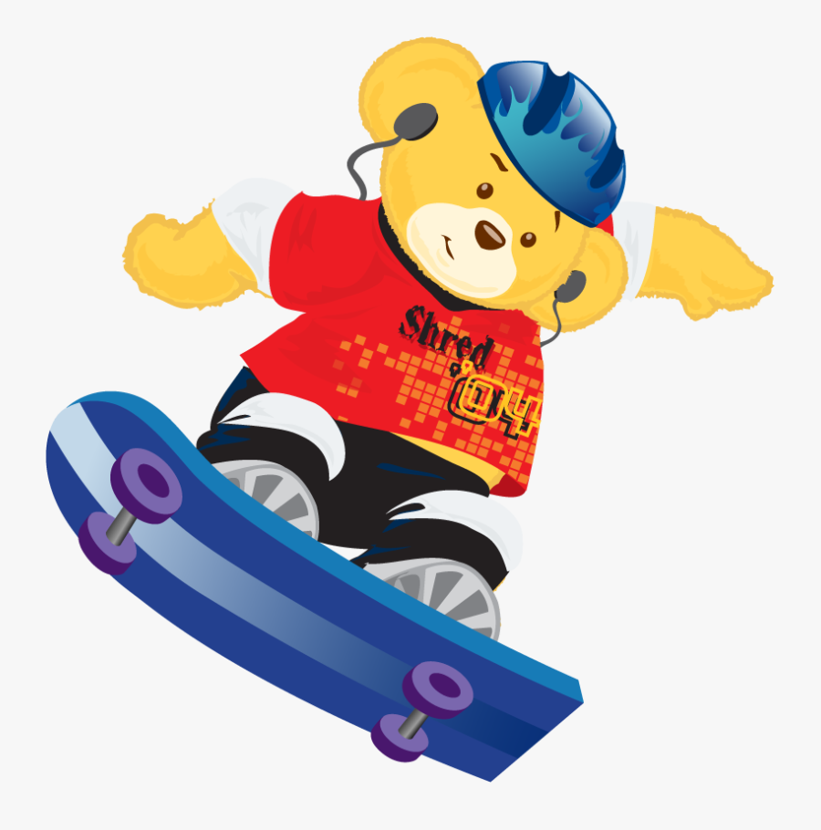 Build A Bear Ds Build A Bear Ds - Skateboard Build A Bear, Transparent Clipart
