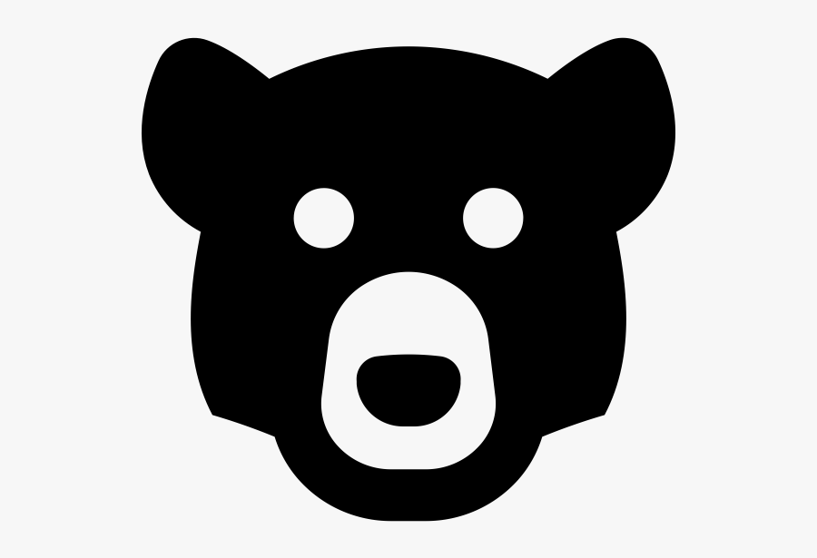 Bear Skin - Bear Profile, Transparent Clipart