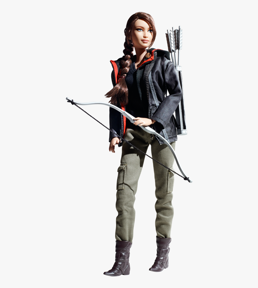 Katniss Everdeen Doll By Mattel - Katniss Everdeen Doll, Transparent Clipart