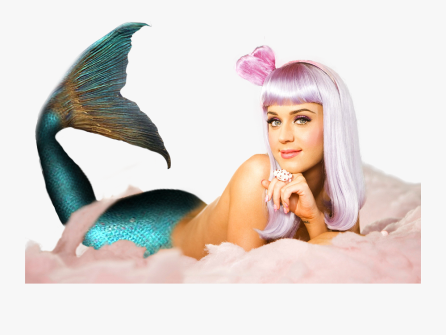 Katy Perry Mermaid By Seguric - Katy Perry Pink Wig, Transparent Clipart