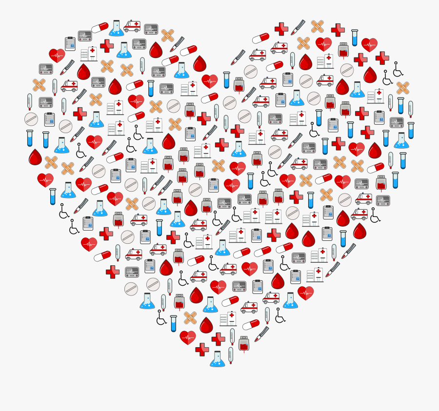 Medical Icons Heart Clip Arts - Medical Hearts Icons Png, Transparent Clipart