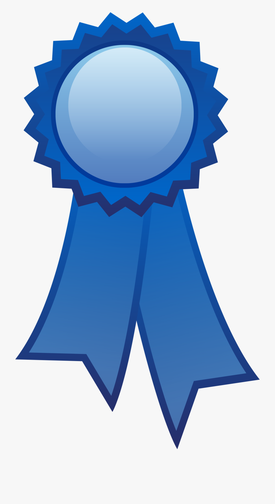 Illustrator Blue Ribbon Vector, Transparent Clipart