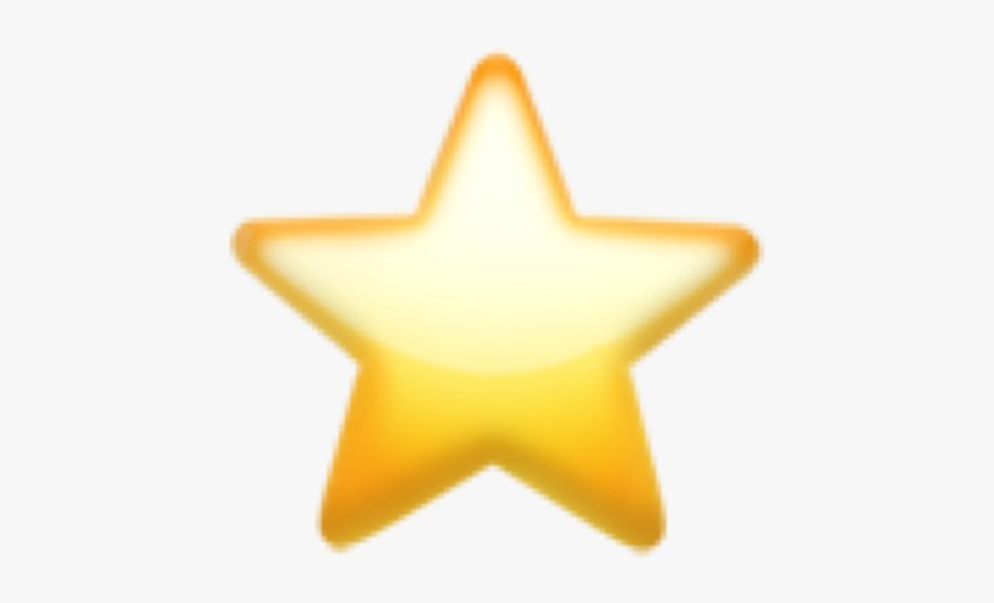 #star #iphone #emoji #emojis #iphoneemoji #emojisticker - Yellow Heart Emoji Png, Transparent Clipart