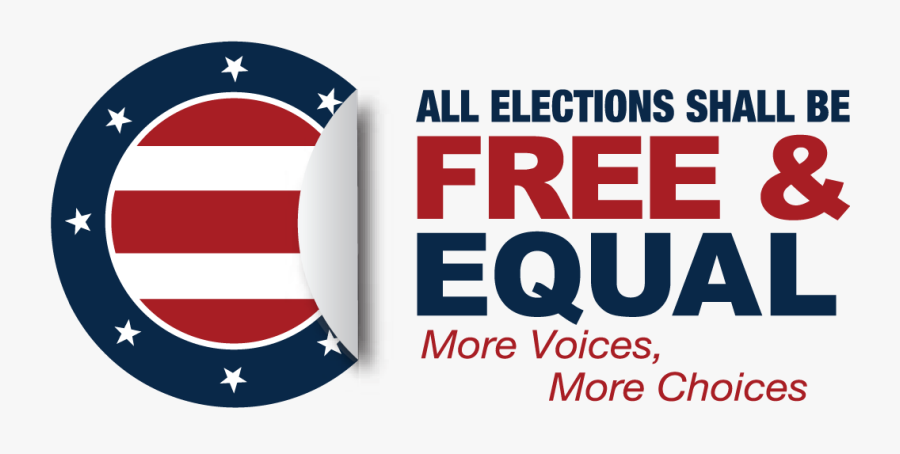 Free Equal Elections Foundation - Free Election, Transparent Clipart