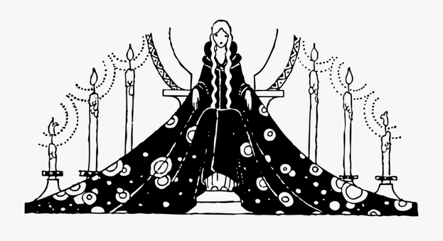 Princess, Castle, Palace, Rosette, Queen, Royal - Old French Fairy Tales Princess Rosette, Transparent Clipart