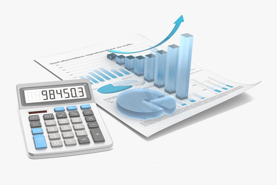 Calculator Investment Finance Financial - Financial Chart Transparent Background, Transparent Clipart