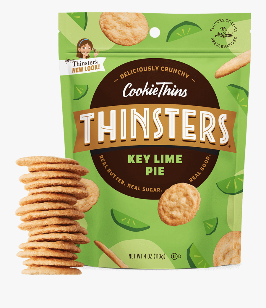 Thinsters Chocolate Chip Cookie Thins, Transparent Clipart