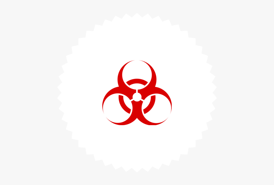 Badge Icon "biohazard - Budapest, Transparent Clipart