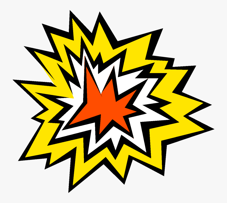 Cliparts For Free - Cartoon Explosion, Transparent Clipart