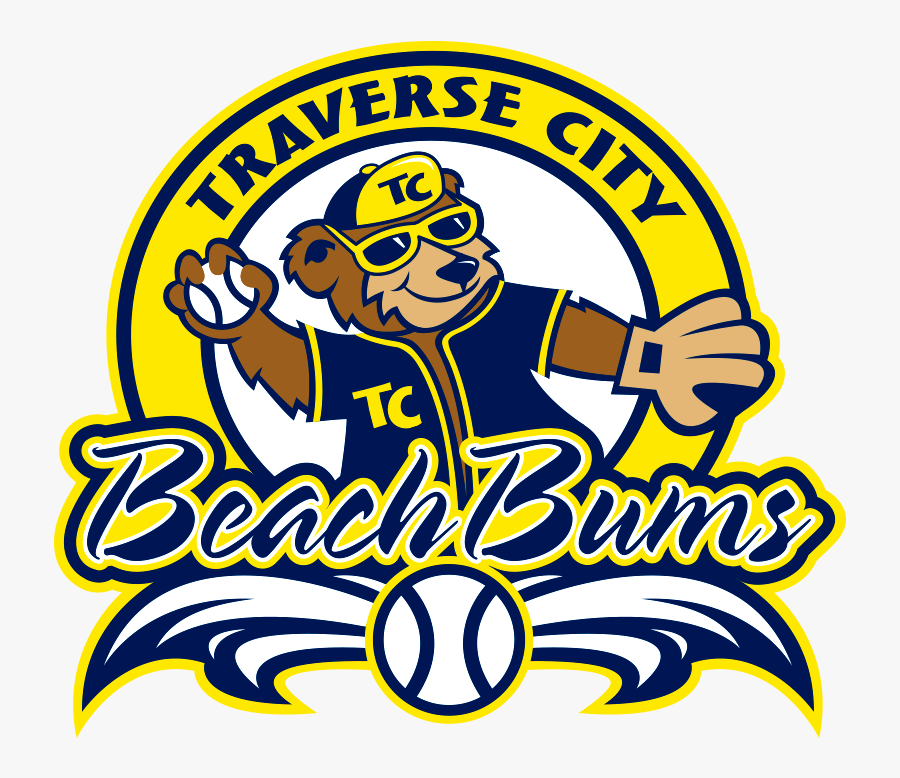 Traverse City Beach Bums, Transparent Clipart