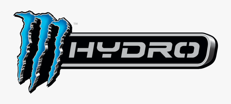 Monster Energy Hydro Logo, Transparent Clipart