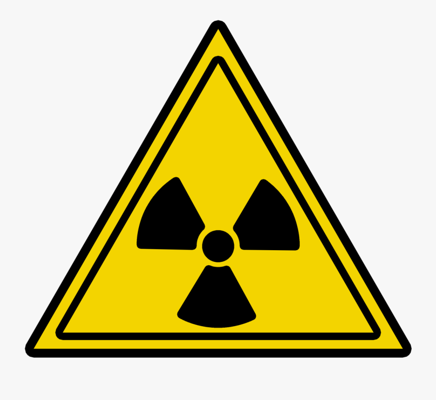 Radiation Hazard Sign, Transparent Clipart