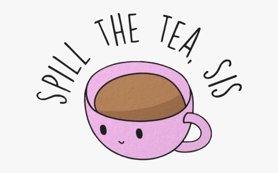 Spillthetea Sis Spill Tea Pink Freetoedit - Spill The Tea Sis Stickers, Transparent Clipart