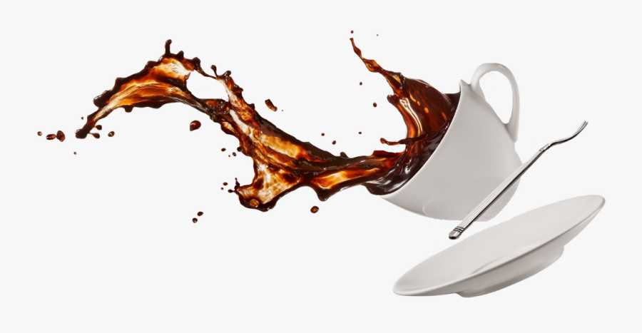 Coffee Spill Png, Transparent Clipart