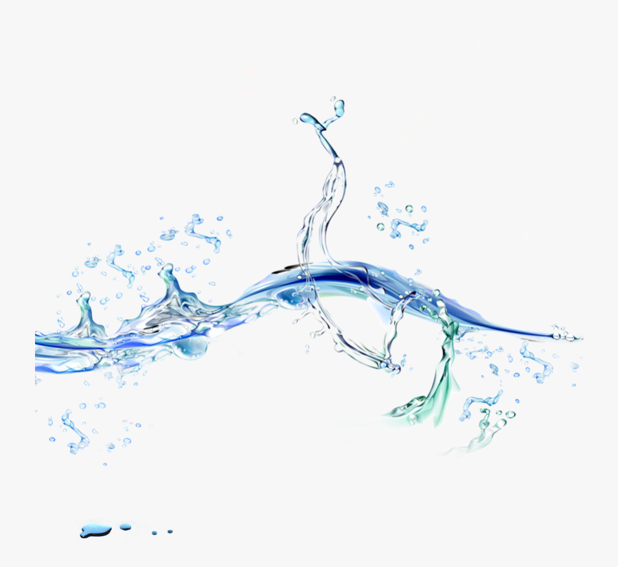 Water Transparency And Translucency Download - Water Spill Transparent Background, Transparent Clipart
