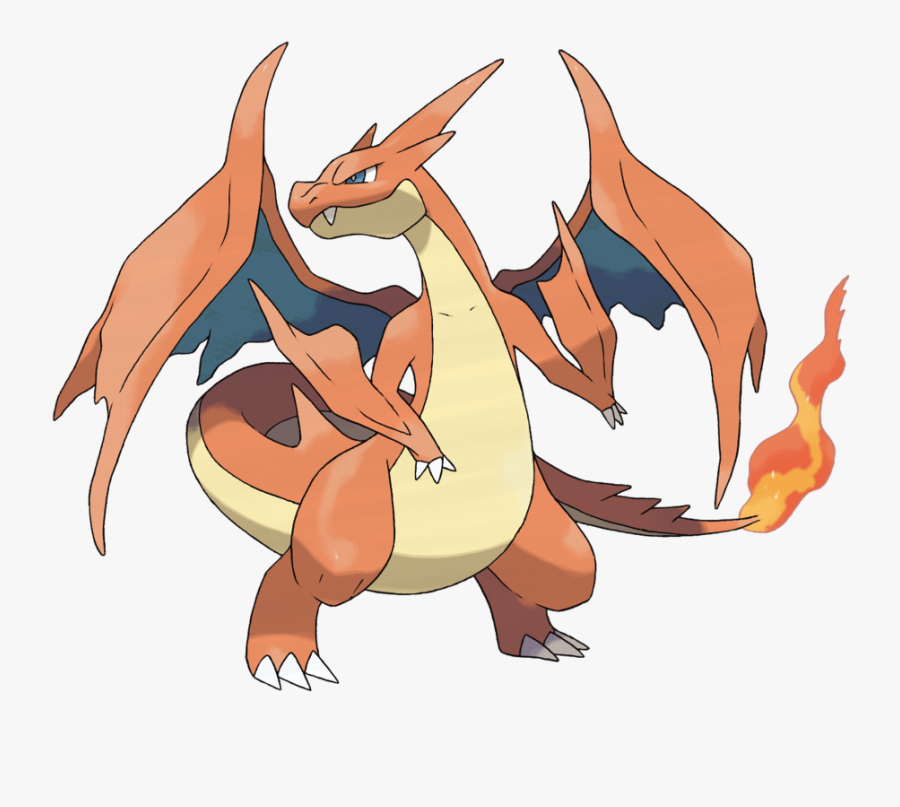 Mega Charizard Y, Transparent Clipart