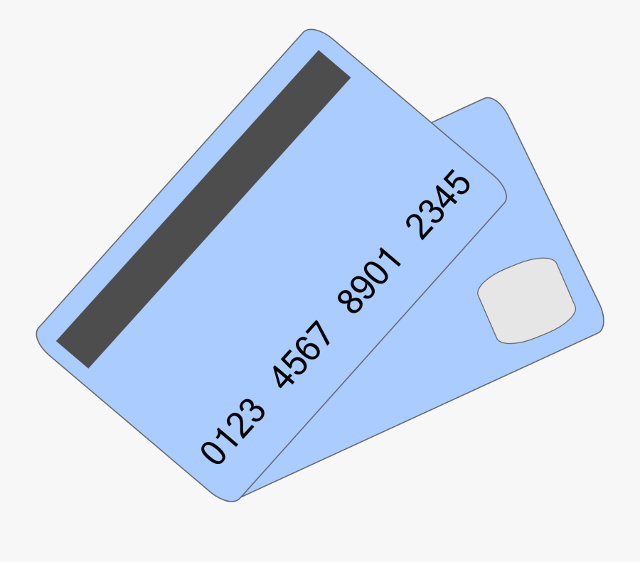 Cartoon Credit Card Transparent Background, Transparent Clipart
