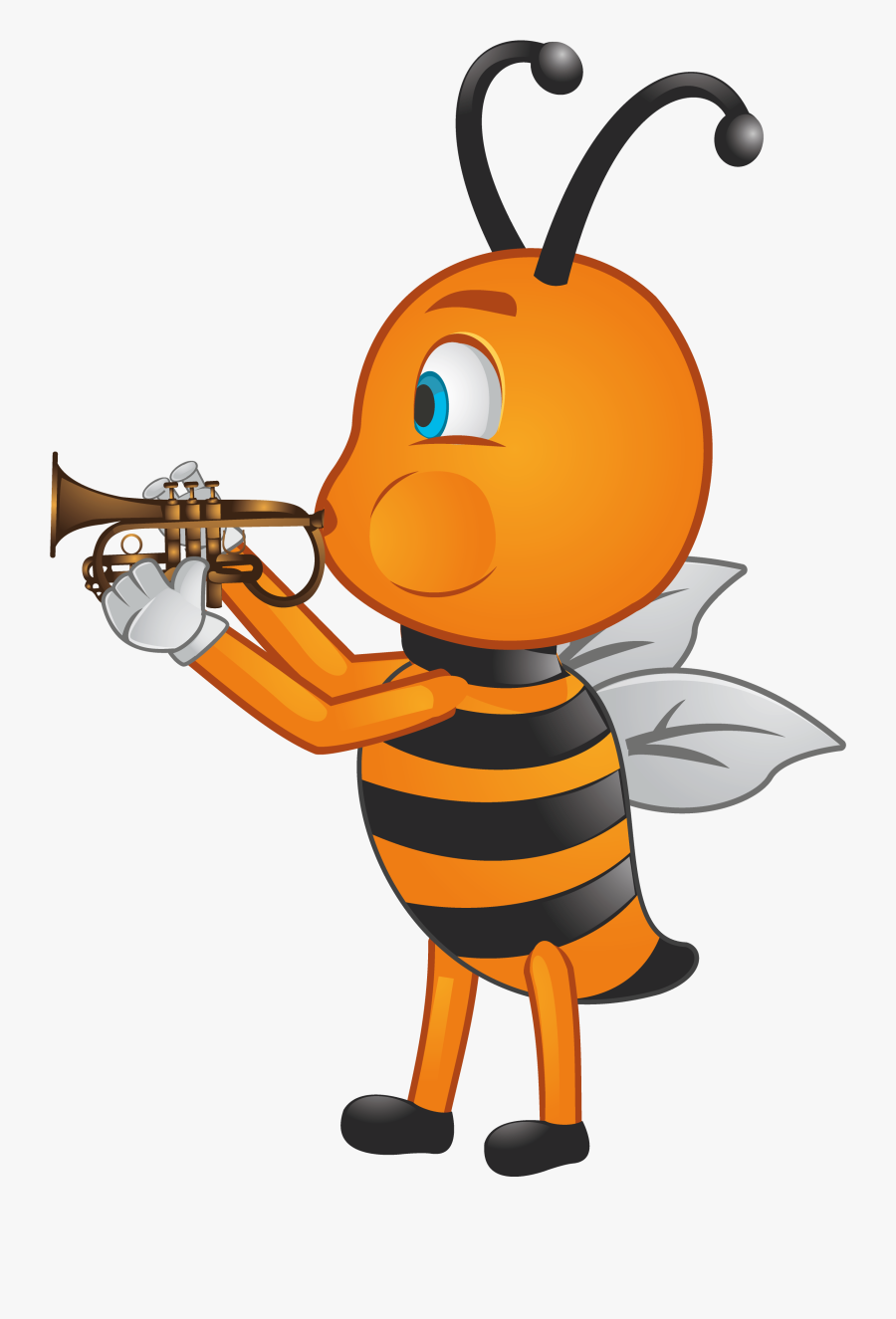 Honeybee, Transparent Clipart