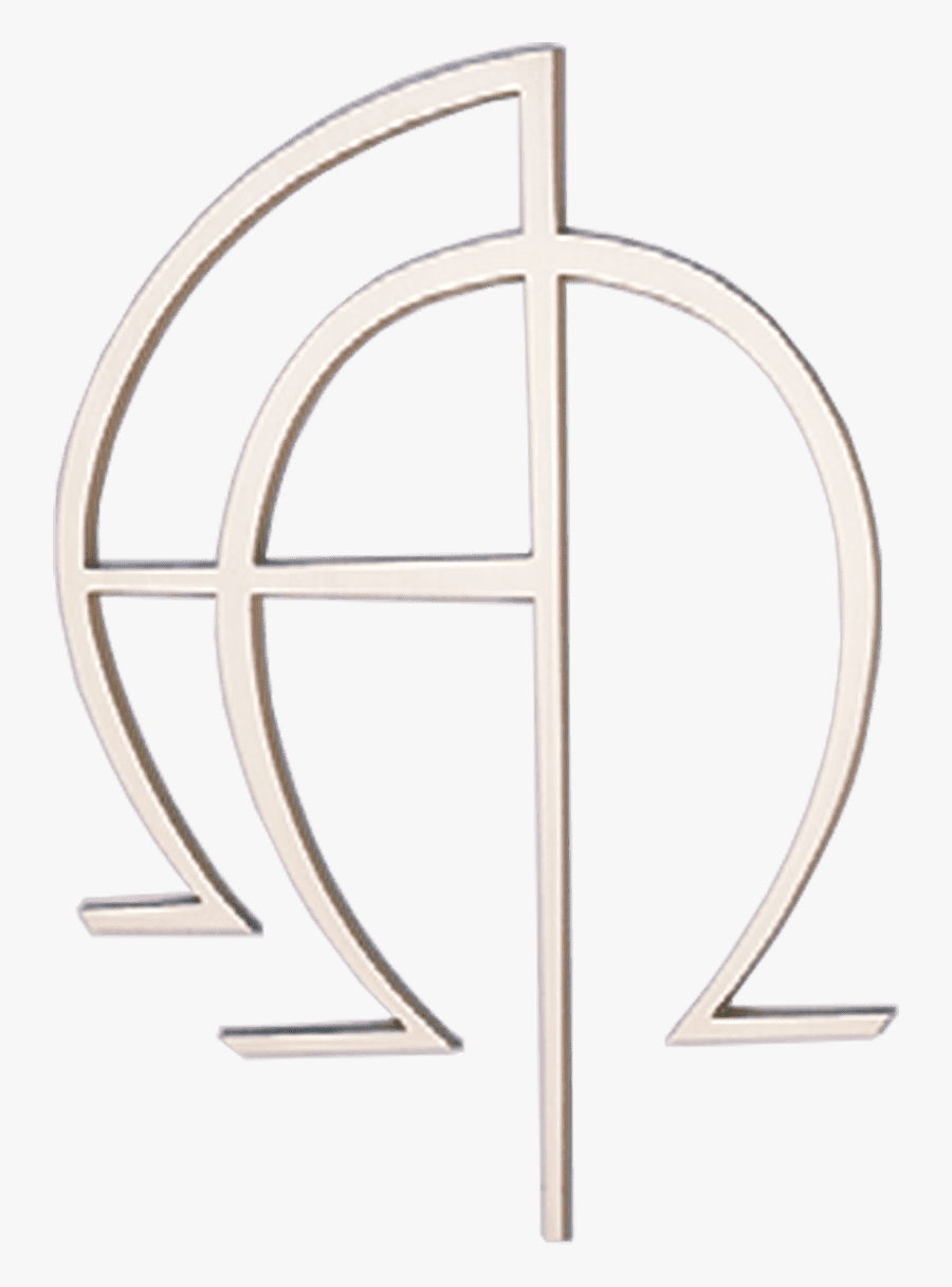 Clip Art Bronze Alpha - Cross, Transparent Clipart