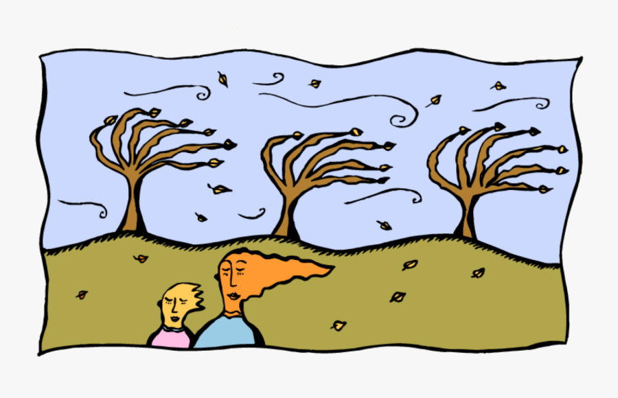 Severe Winds To Continue, Transparent Clipart