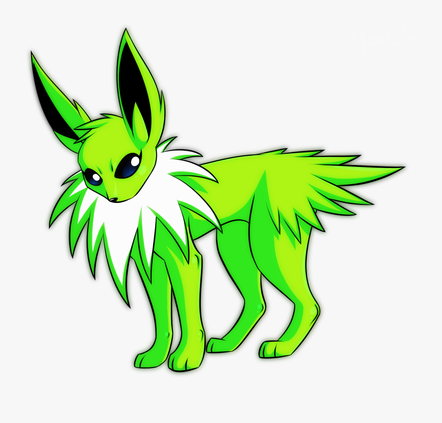 Art,graphics - Shiny Jolteon Art, Transparent Clipart