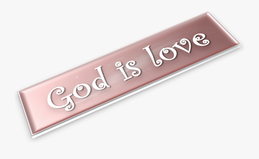 God Is Love Png, Transparent Clipart