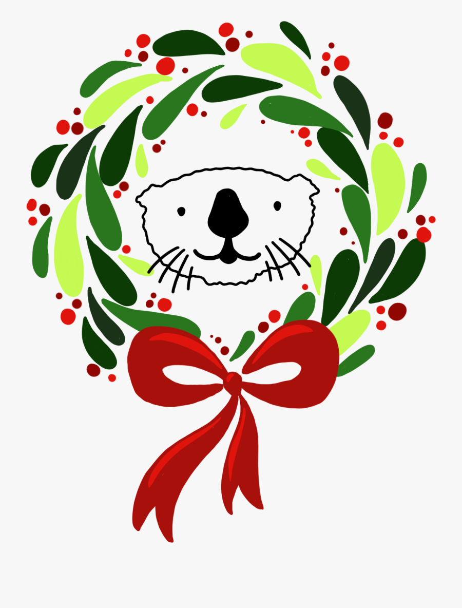 Monogram Wreath Clip Art, Transparent Clipart