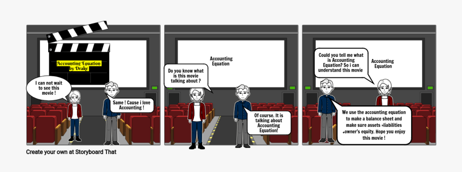 Accounting Equation - Cartoon, Transparent Clipart