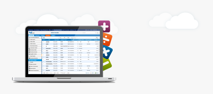 Best Accounting And Invoice Software In Dubai, Uae - Personal Computer, Transparent Clipart