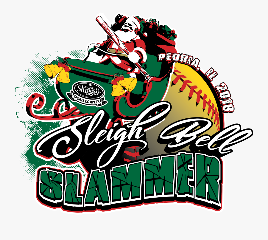 Sleigh Bell Slammer - Graphic Design, Transparent Clipart
