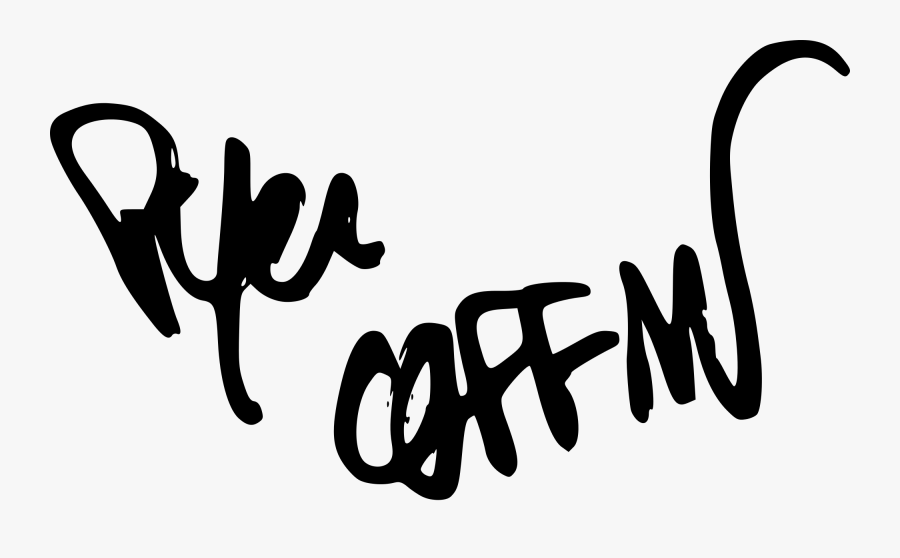 Coffin Clipart Svg - Pierre Coffin Signature, Transparent Clipart