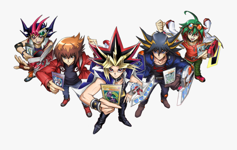 Transparent Yugioh Clipart - Yugi Jaden Yusei Png, Transparent Clipart