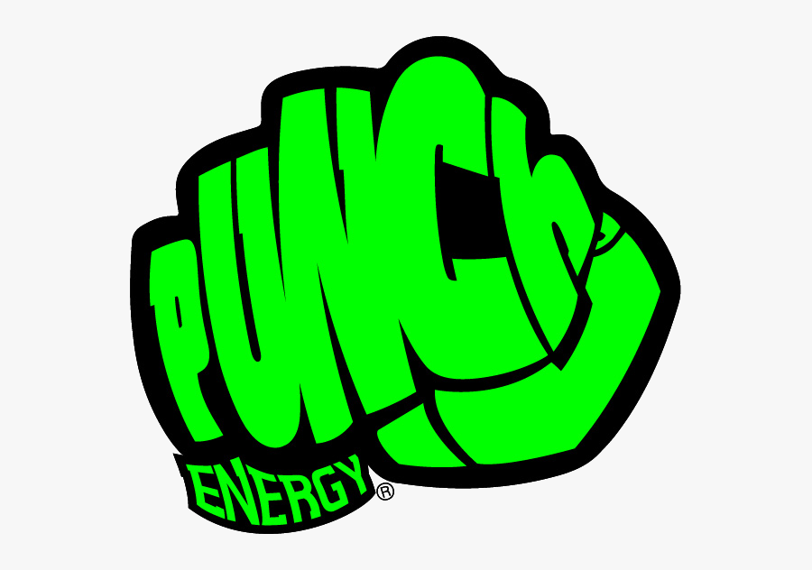 Punch"d Energy - Punch D Energy Logo, Transparent Clipart