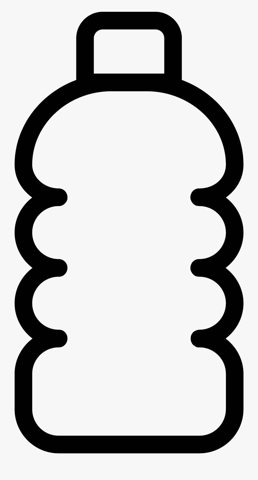 This Is An Image Of What Appears To Be A Plastic Bottle, Transparent Clipart