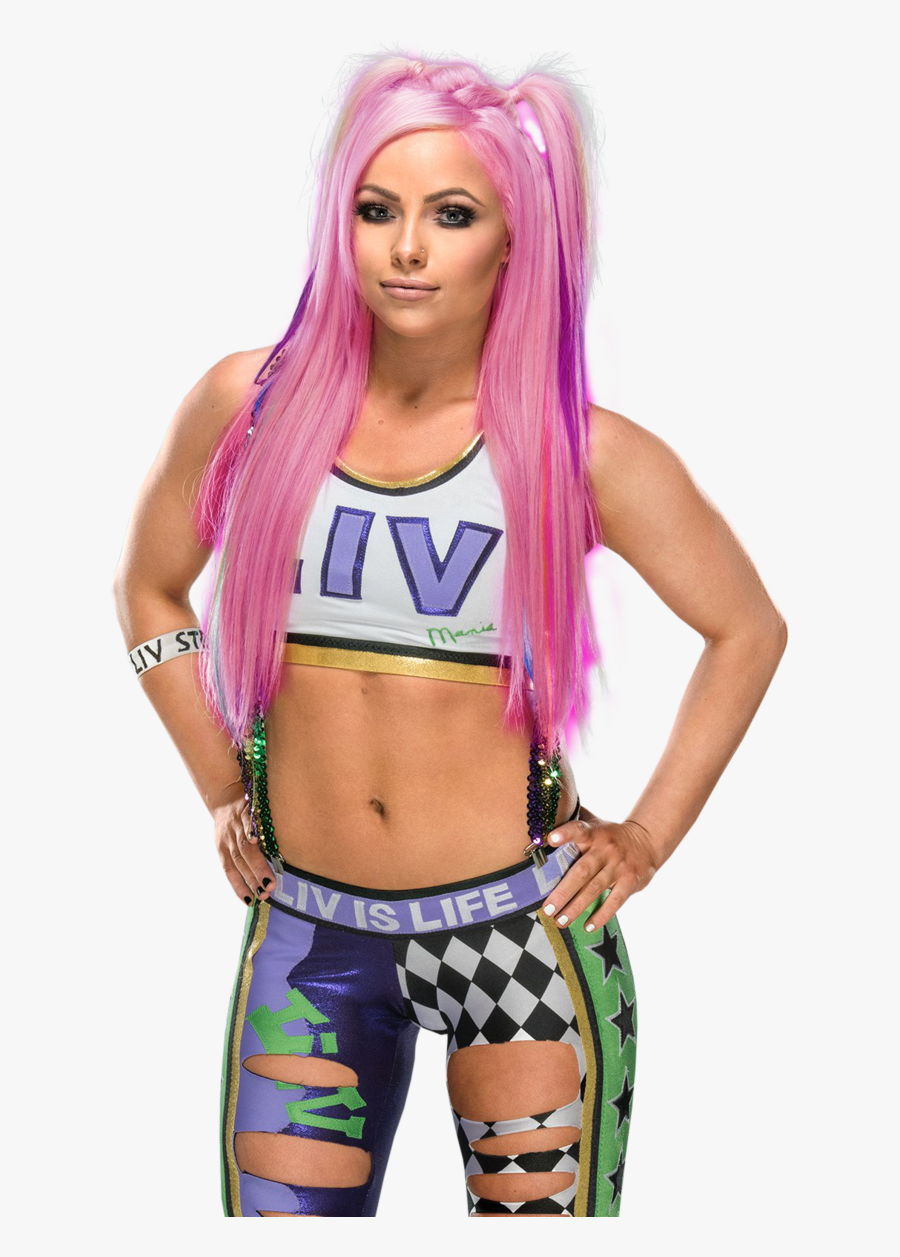 Liv Morgan Pink Hair, Transparent Clipart